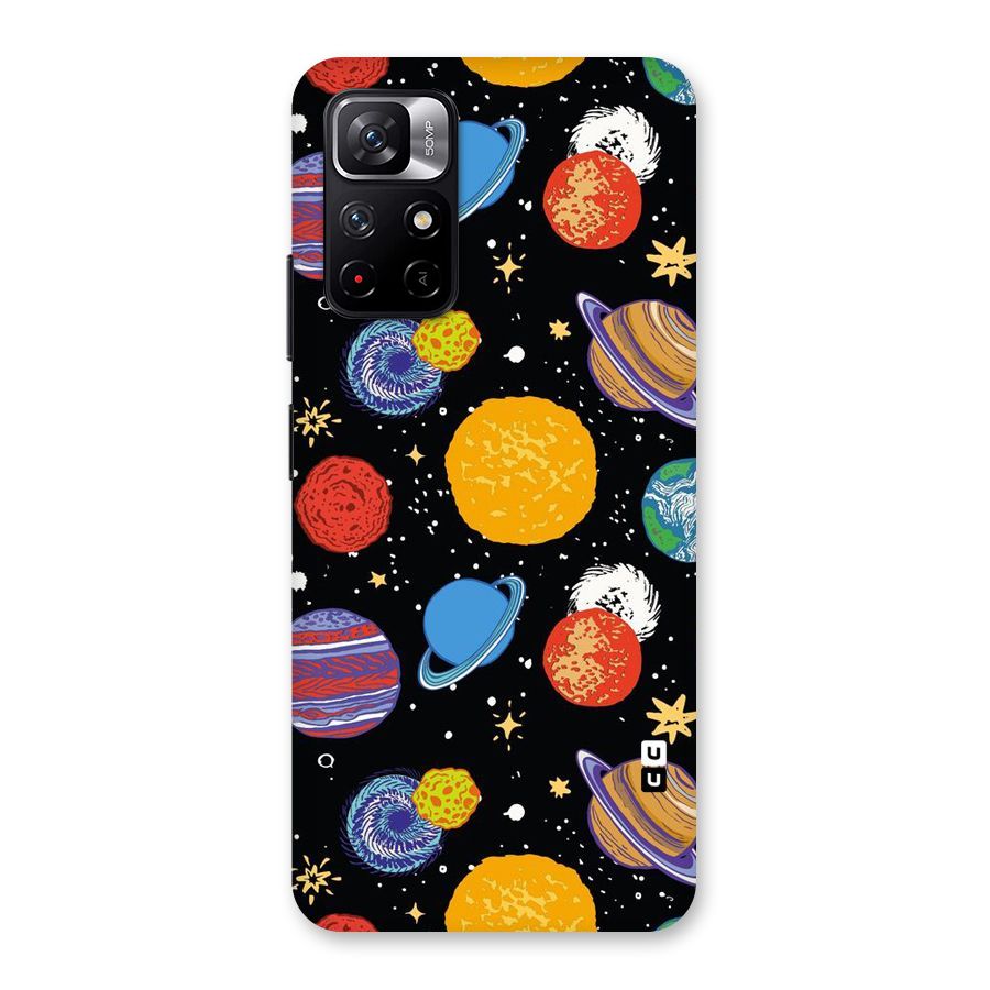 Designer Planets Back Case for Redmi Note 11T 5G