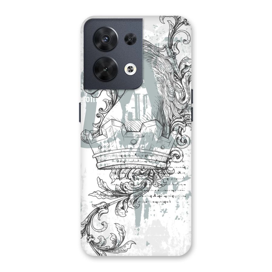Designous Vintage Back Case for Oppo Reno8 5G