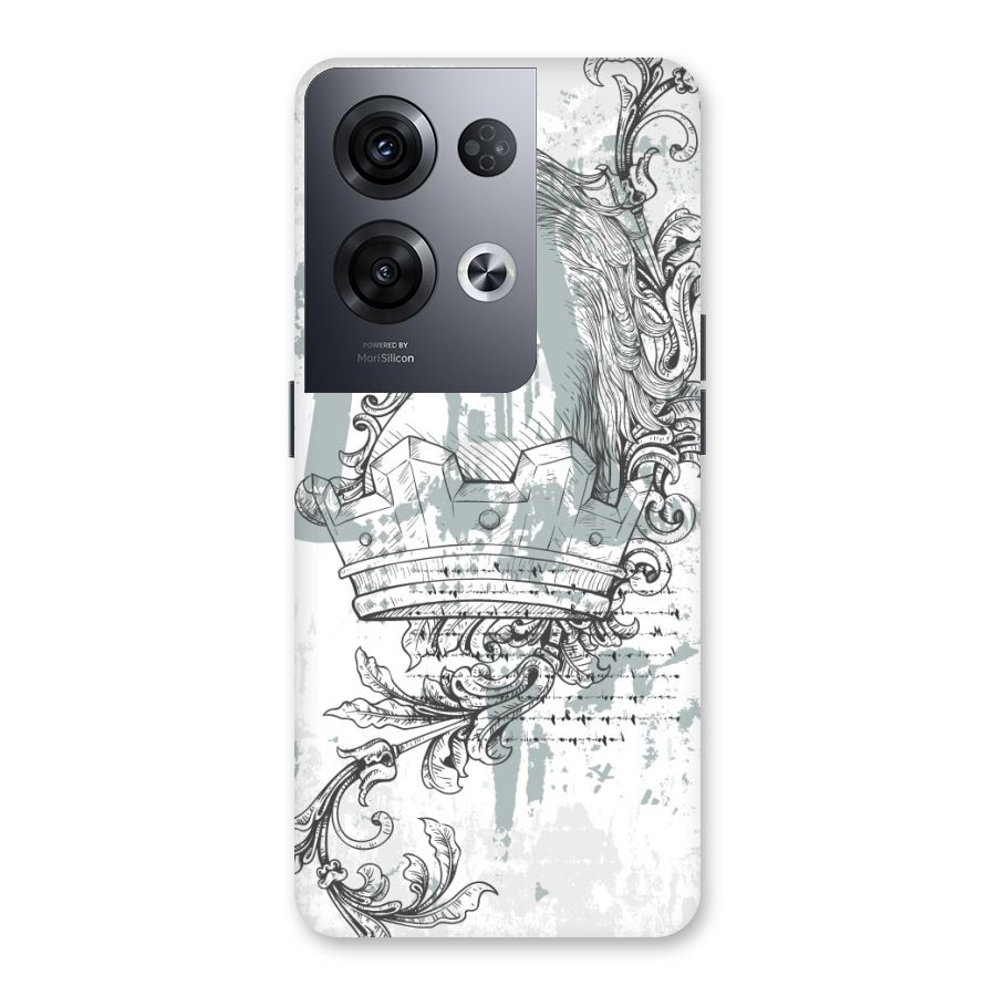 Designous Vintage Back Case for Oppo Reno8 Pro 5G