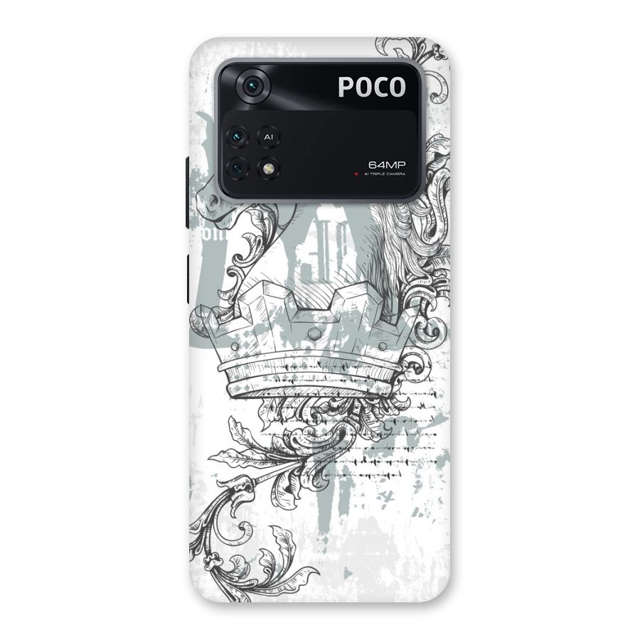 Designous Vintage Back Case for Poco M4 Pro 4G
