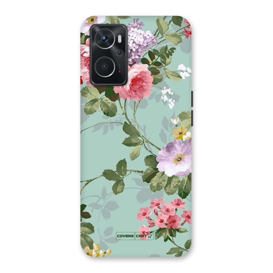 Desinger Floral Back Case for Oppo K10 4G