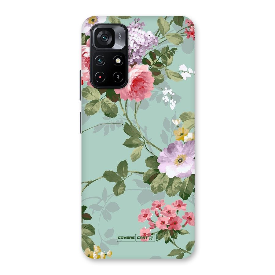 Desinger Floral Back Case for Poco M4 Pro 5G