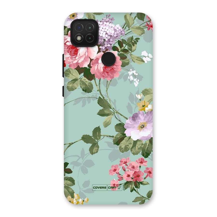 Desinger Floral Back Case for Redmi 9 Activ