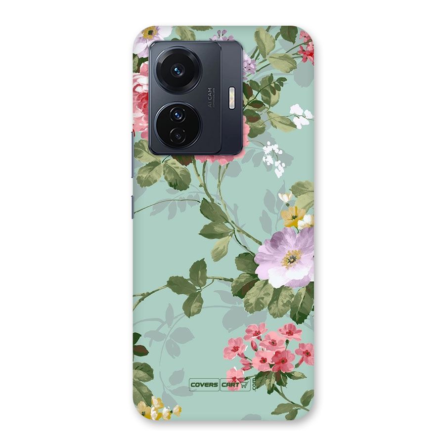 Desinger Floral Back Case for Vivo T1 Pro