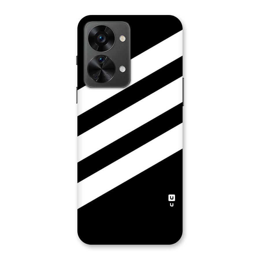 Diagonal Classic Stripes Back Case for OnePlus Nord 2T