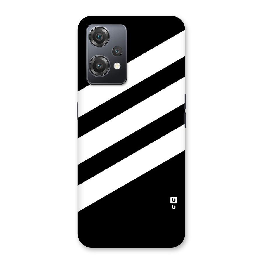 Diagonal Classic Stripes Back Case for OnePlus Nord CE 2 Lite 5G