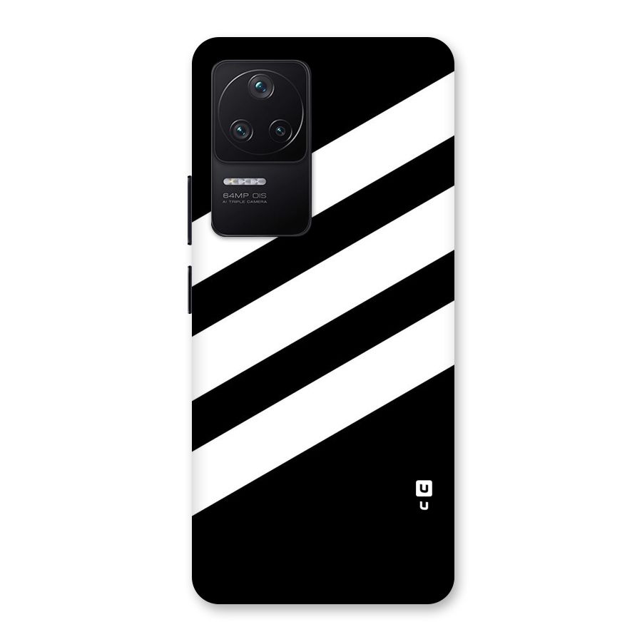 Diagonal Classic Stripes Back Case for Poco F4 5G