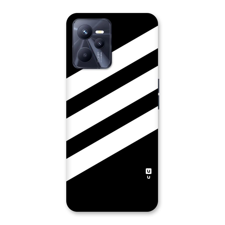 Diagonal Classic Stripes Back Case for Realme C35