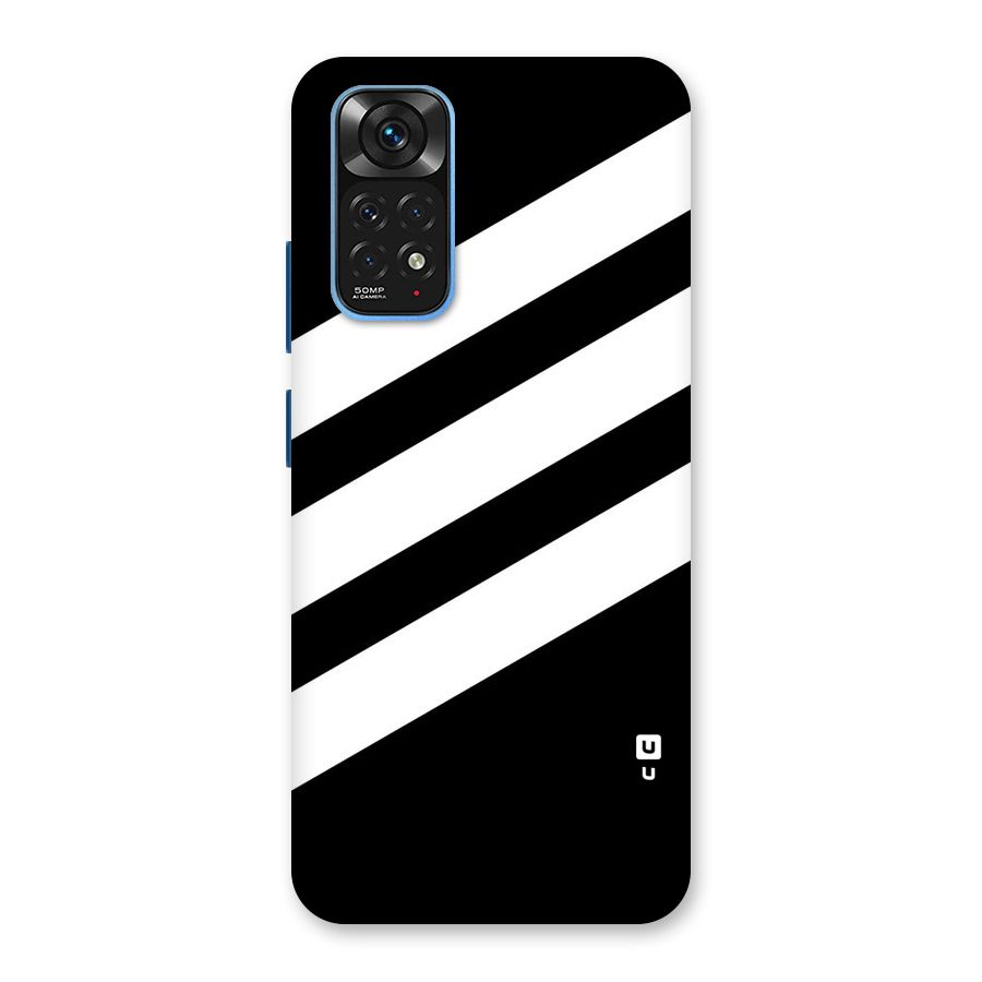 Diagonal Classic Stripes Back Case for Redmi Note 11S