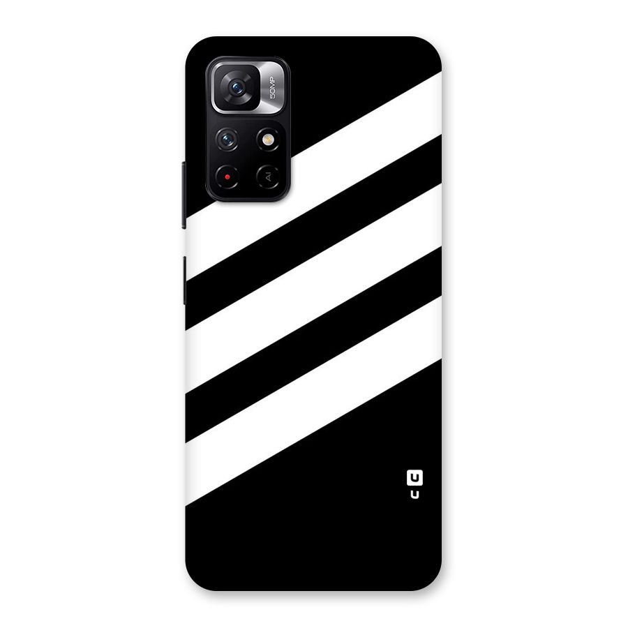 Diagonal Classic Stripes Back Case for Redmi Note 11T 5G