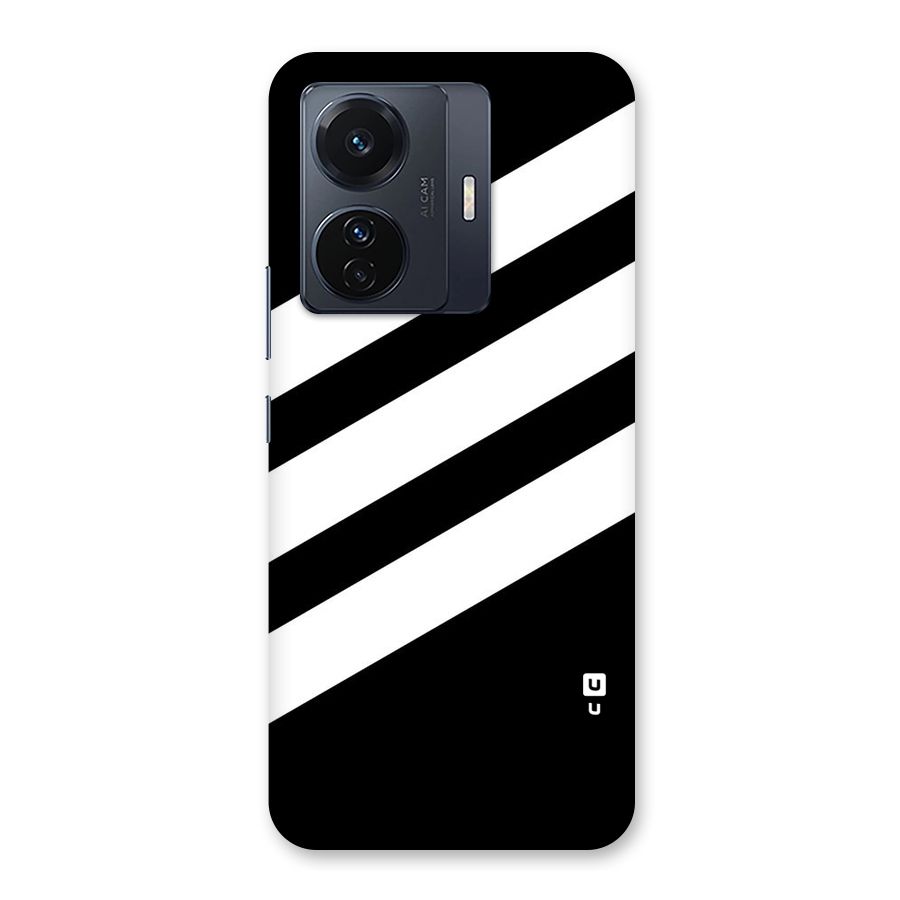 Diagonal Classic Stripes Back Case for Vivo T1 Pro