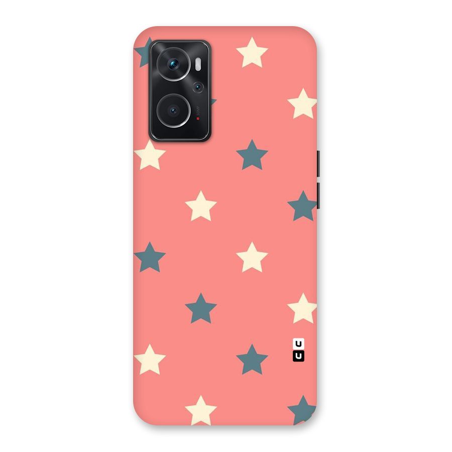 Diagonal Stars Back Case for Oppo K10 4G