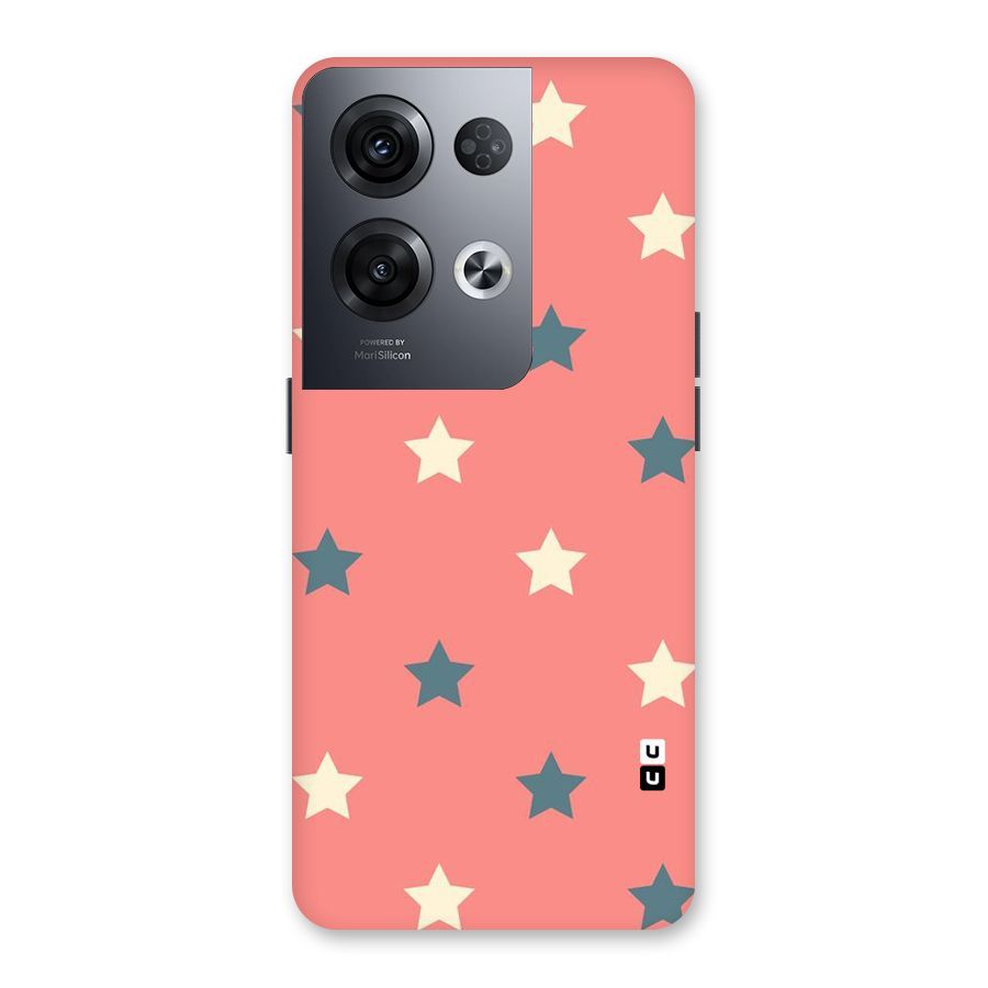 Diagonal Stars Back Case for Oppo Reno8 Pro 5G
