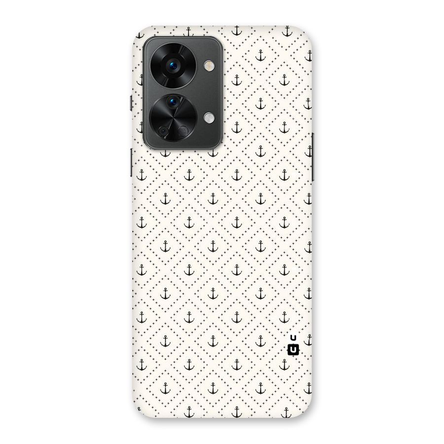 Diamond Anchor Design Back Case for OnePlus Nord 2T