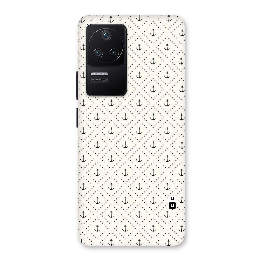 Diamond Anchor Design Back Case for Poco F4 5G