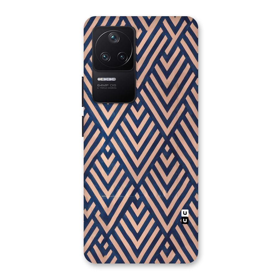 Diamond Blues Back Case for Poco F4 5G