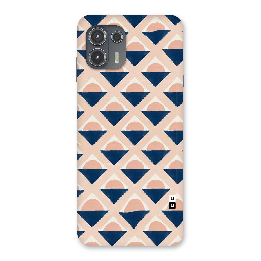 Diamond Circle Pattern Back Case for Motorola Edge 20 Fusion