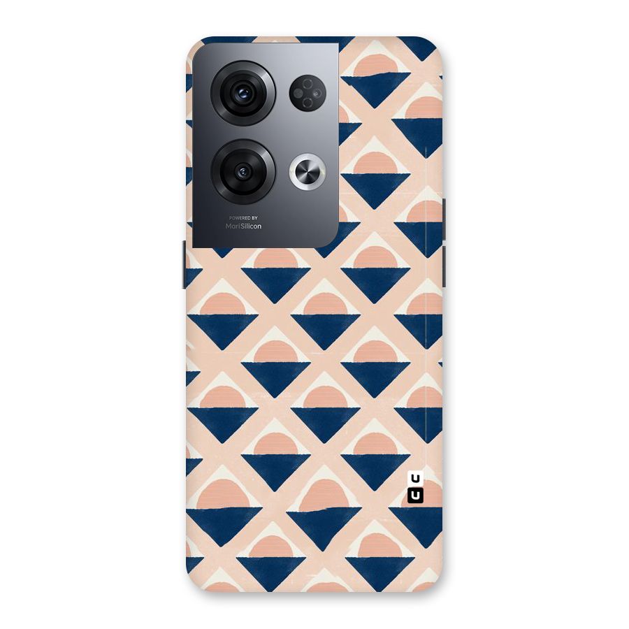 Diamond Circle Pattern Back Case for Oppo Reno8 Pro 5G