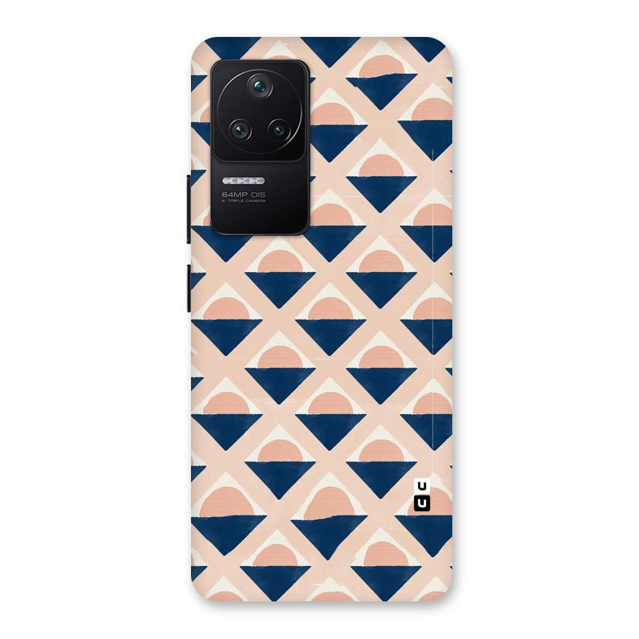 Diamond Circle Pattern Back Case for Poco F4 5G