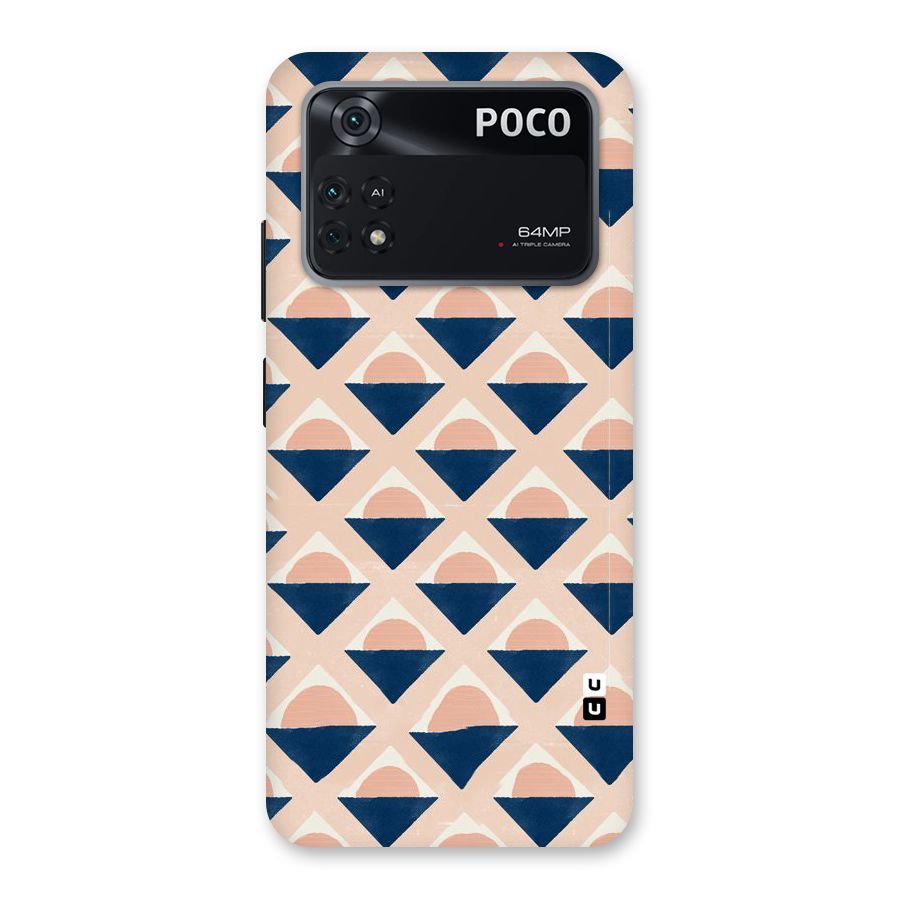 Diamond Circle Pattern Back Case for Poco M4 Pro 4G