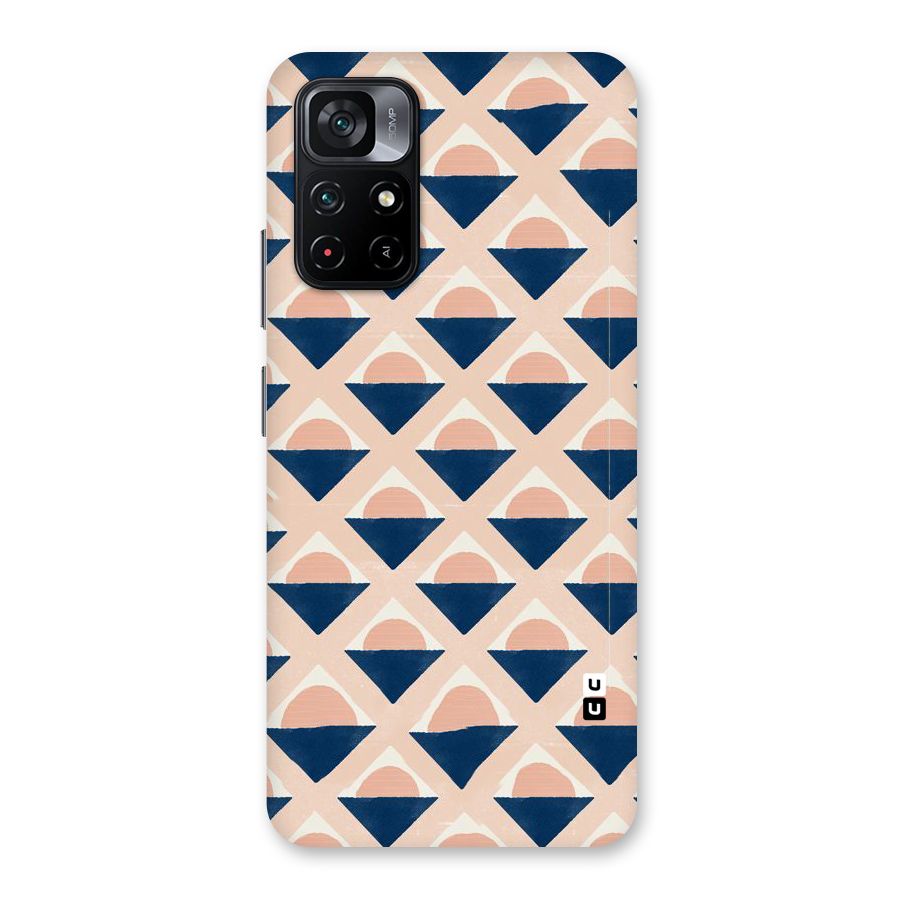 Diamond Circle Pattern Back Case for Poco M4 Pro 5G