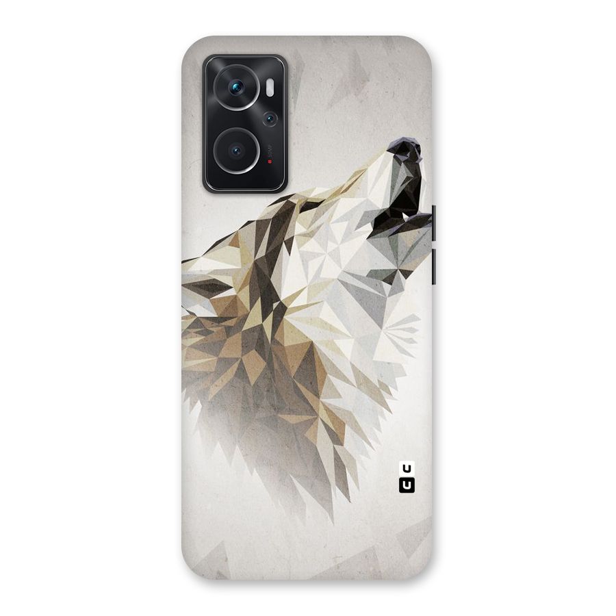 Diamond Wolf Back Case for Oppo K10 4G