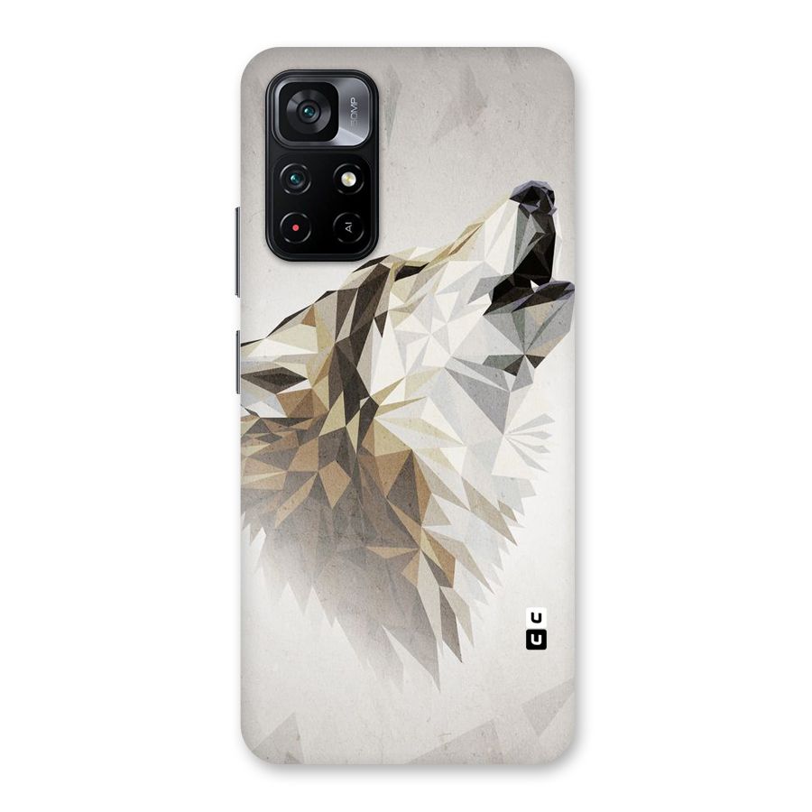 Diamond Wolf Back Case for Poco M4 Pro 5G