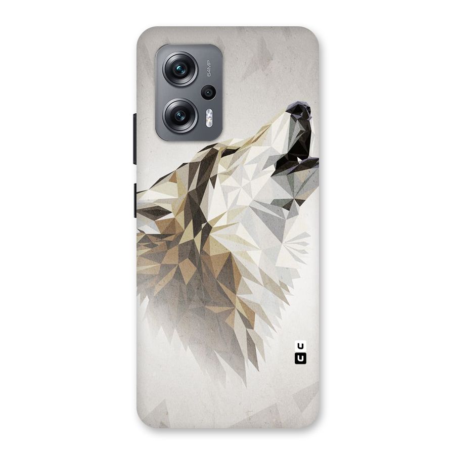 Diamond Wolf Back Case for Redmi K50i
