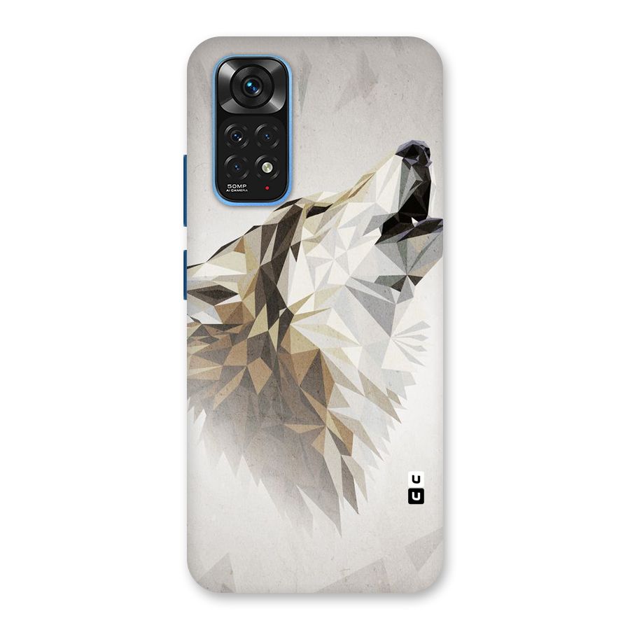 Diamond Wolf Back Case for Redmi Note 11S