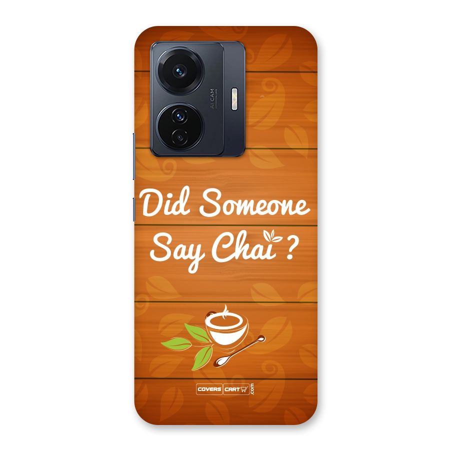 Did Someone Say Chai Back Case for Vivo T1 Pro