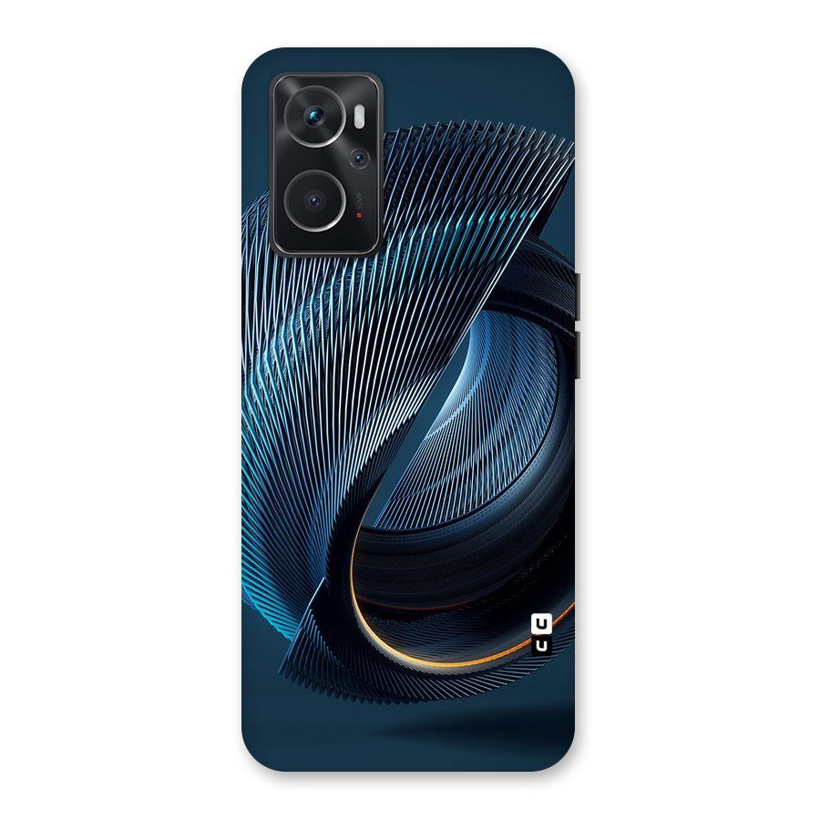 Digital Circle Pattern Back Case for Oppo K10 4G