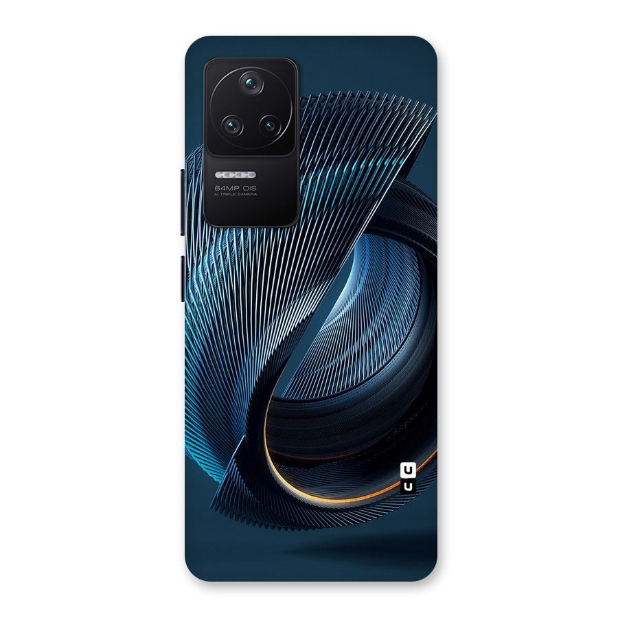 Digital Circle Pattern Back Case for Poco F4 5G