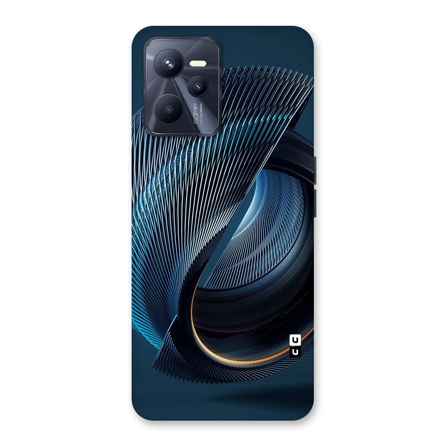 Digital Circle Pattern Back Case for Realme C35