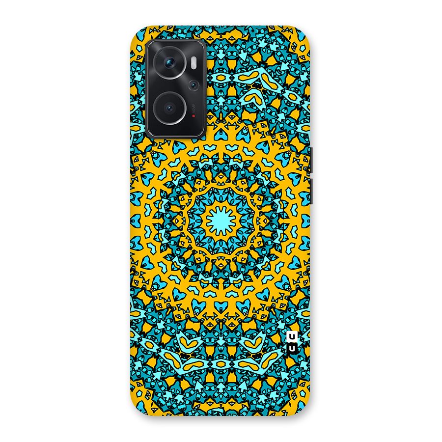 Digital Mandala Art Back Case for Oppo K10 4G