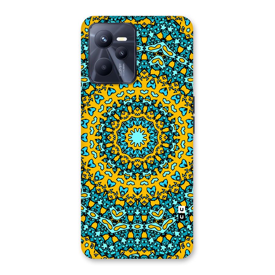 Digital Mandala Art Back Case for Realme C35