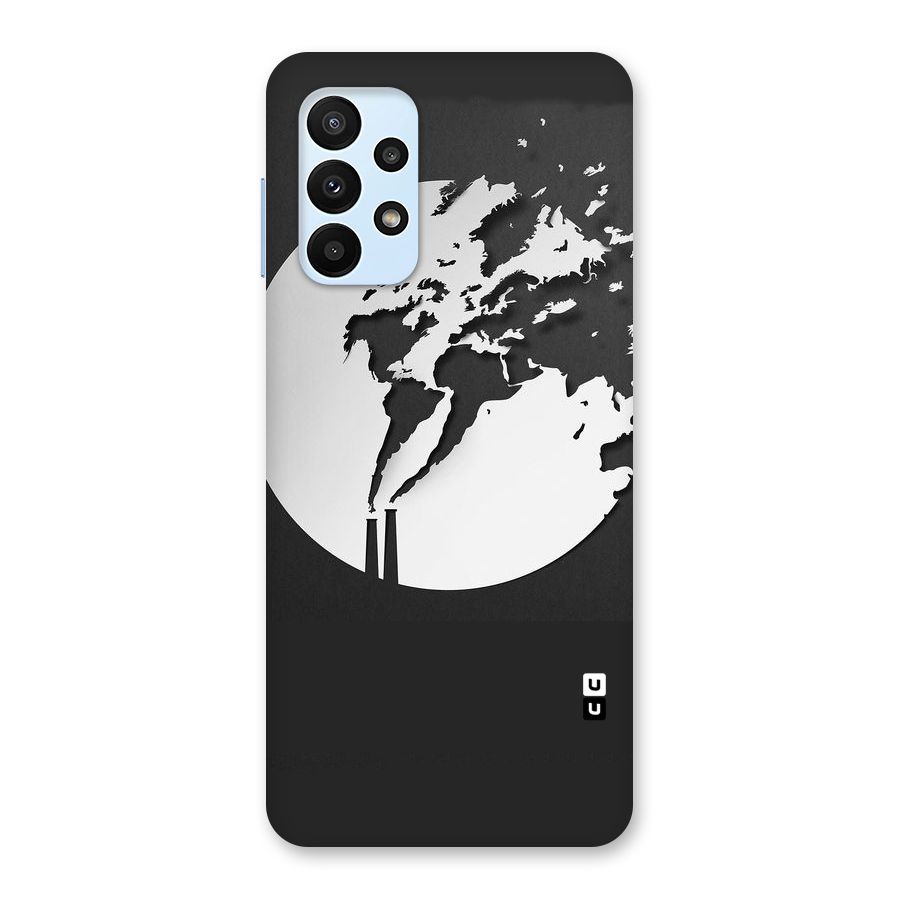 Disorted Design Black Back Case for Galaxy A23