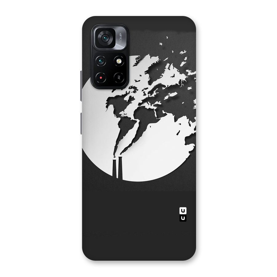 Disorted Design Black Back Case for Poco M4 Pro 5G