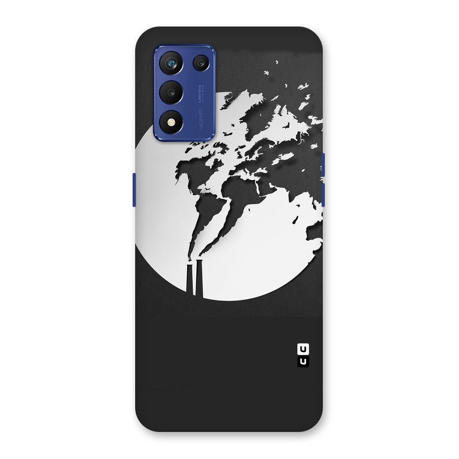 Disorted Design Black Back Case for Realme 9 5G Speed