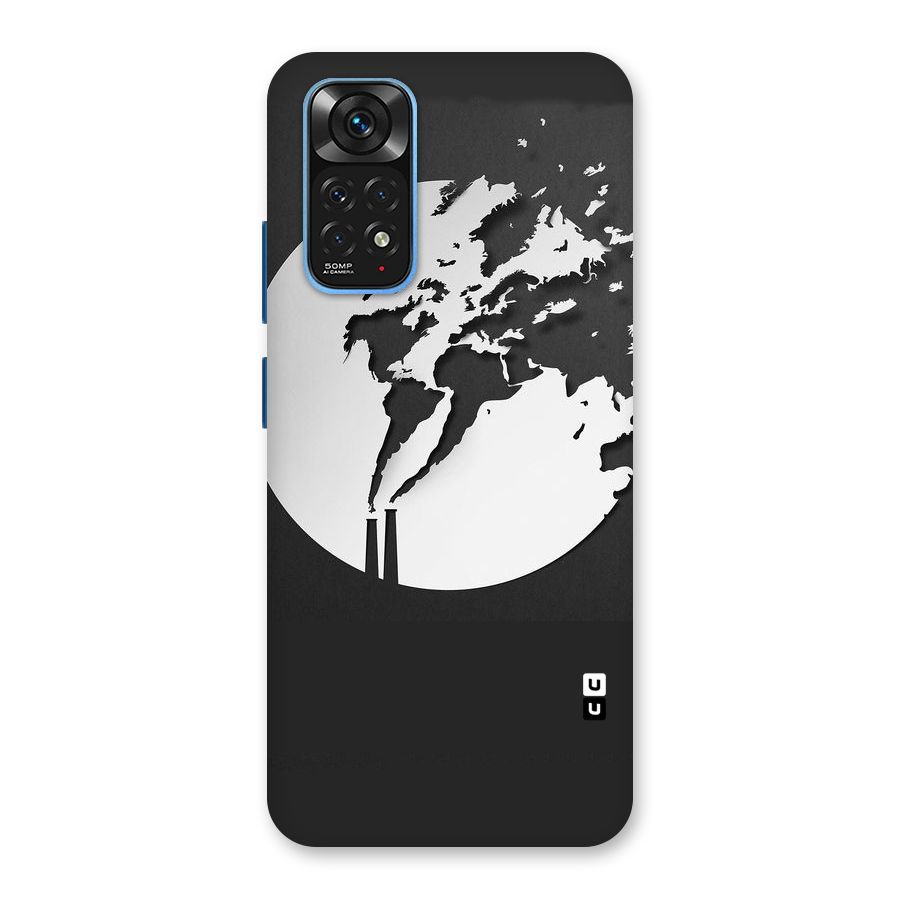 Disorted Design Black Back Case for Redmi Note 11S