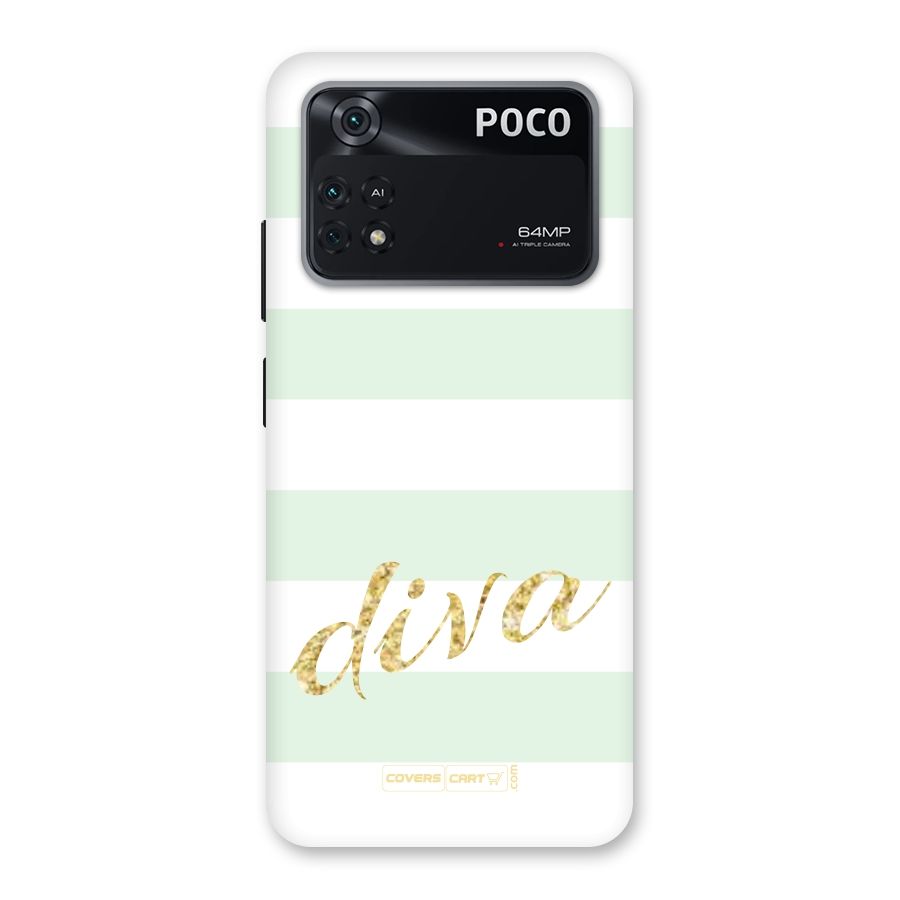 Diva Back Case for Poco M4 Pro 4G