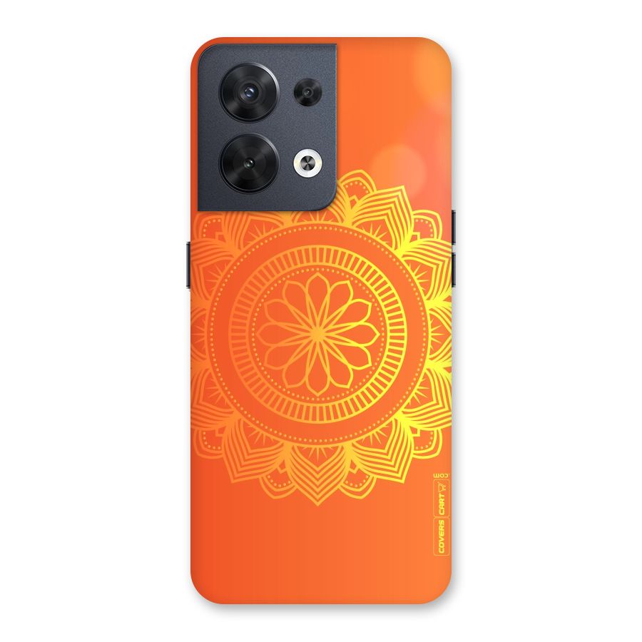 Diwali Rangoli Back Case for Oppo Reno8 5G