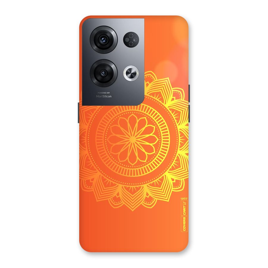 Diwali Rangoli Back Case for Oppo Reno8 Pro 5G
