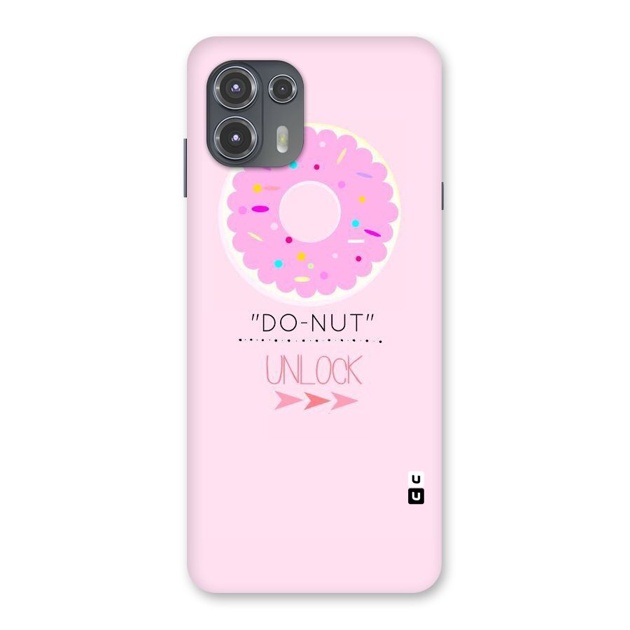 Do-Nut Unlock Back Case for Motorola Edge 20 Fusion