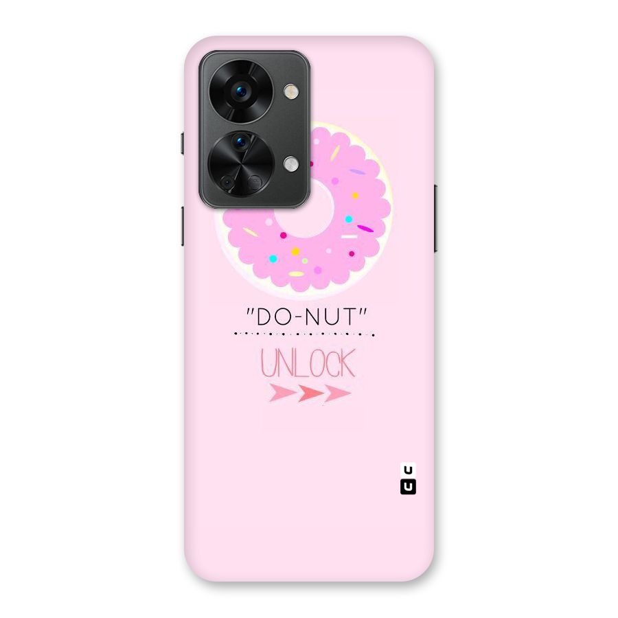 Do-Nut Unlock Back Case for OnePlus Nord 2T