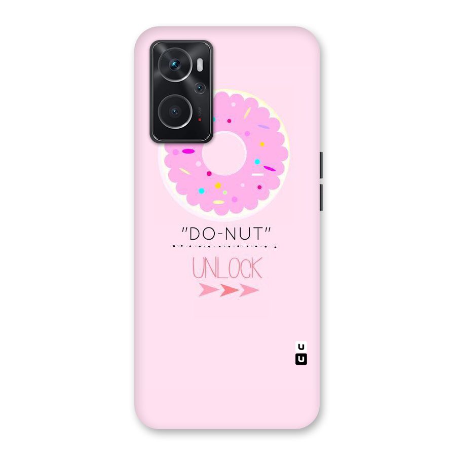 Do-Nut Unlock Back Case for Oppo K10 4G