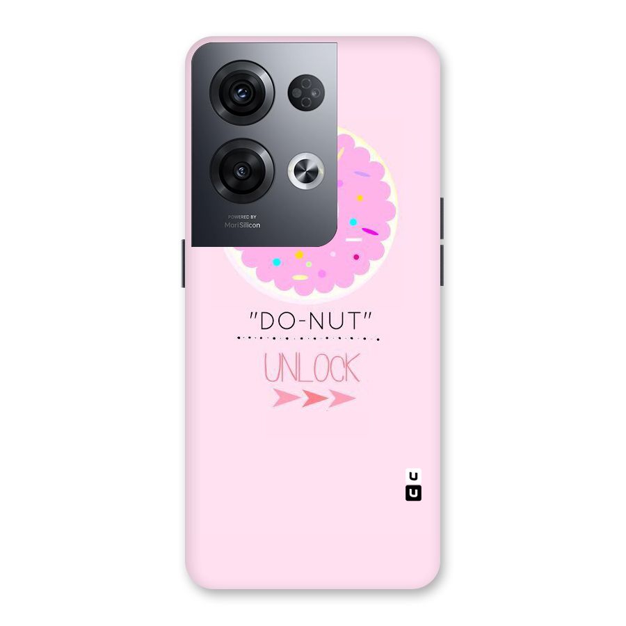 Do-Nut Unlock Back Case for Oppo Reno8 Pro 5G