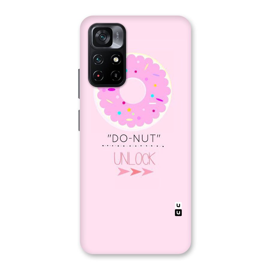 Do-Nut Unlock Back Case for Poco M4 Pro 5G