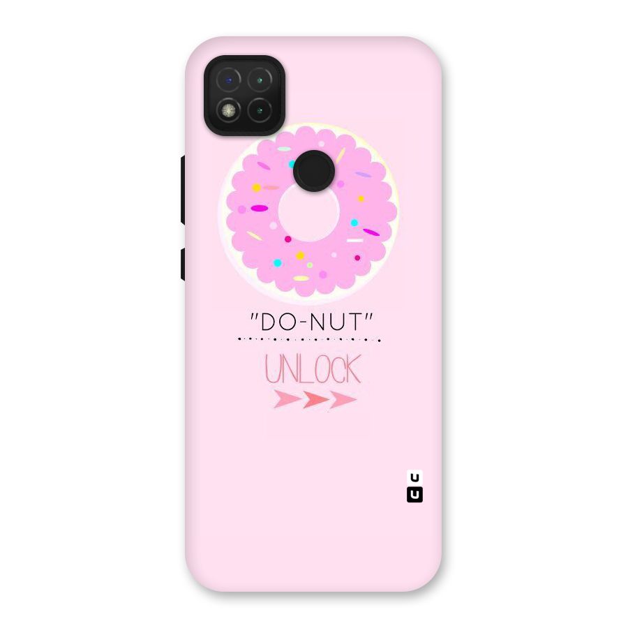 Do-Nut Unlock Back Case for Redmi 9 Activ