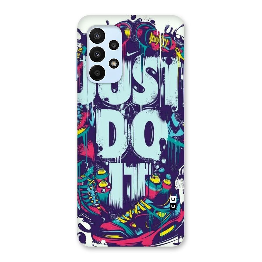 Do It Abstract Back Case for Galaxy A23