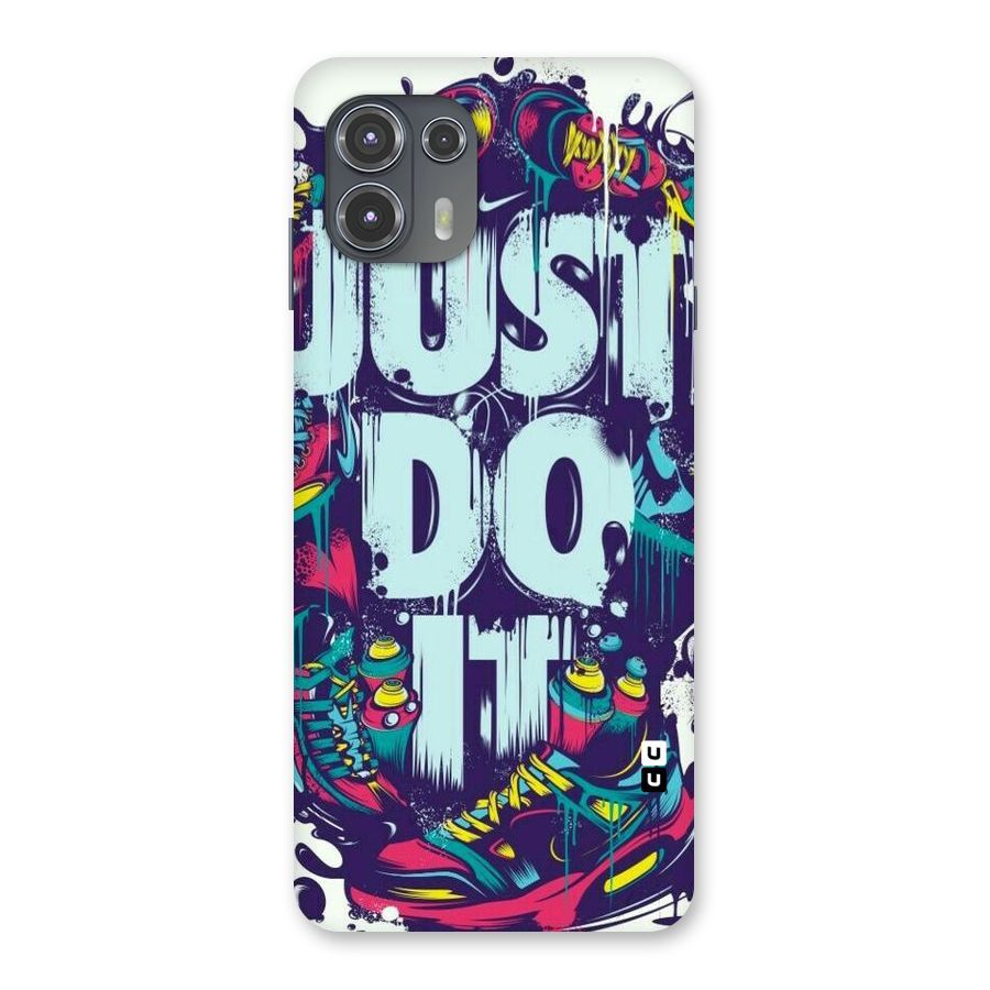 Do It Abstract Back Case for Motorola Edge 20 Fusion